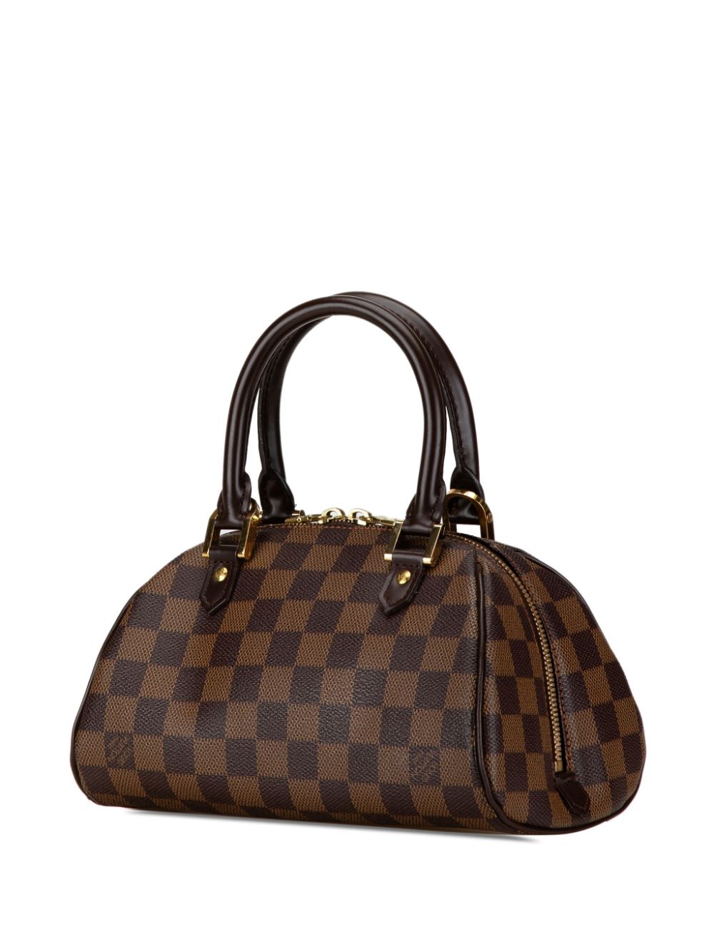 Louis Vuitton Pre-Owned 2001 Damier Ebene Mini Ribera handtas - Bruin