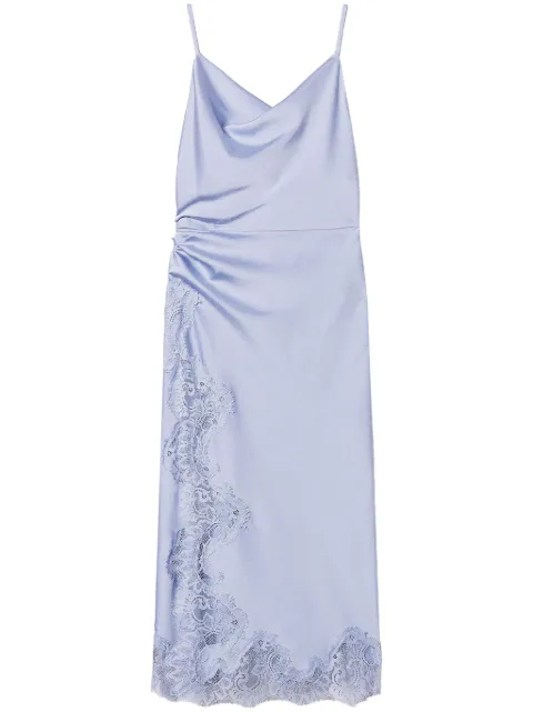 TWINSET lace trim dress 