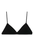 Baserange triangle-cup bra - Black