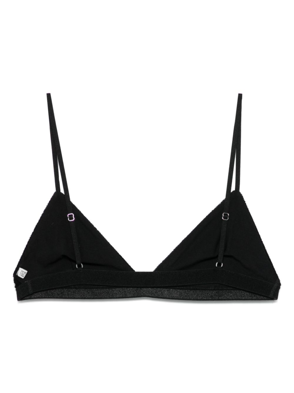 Baserange triangle-cup bra - Black