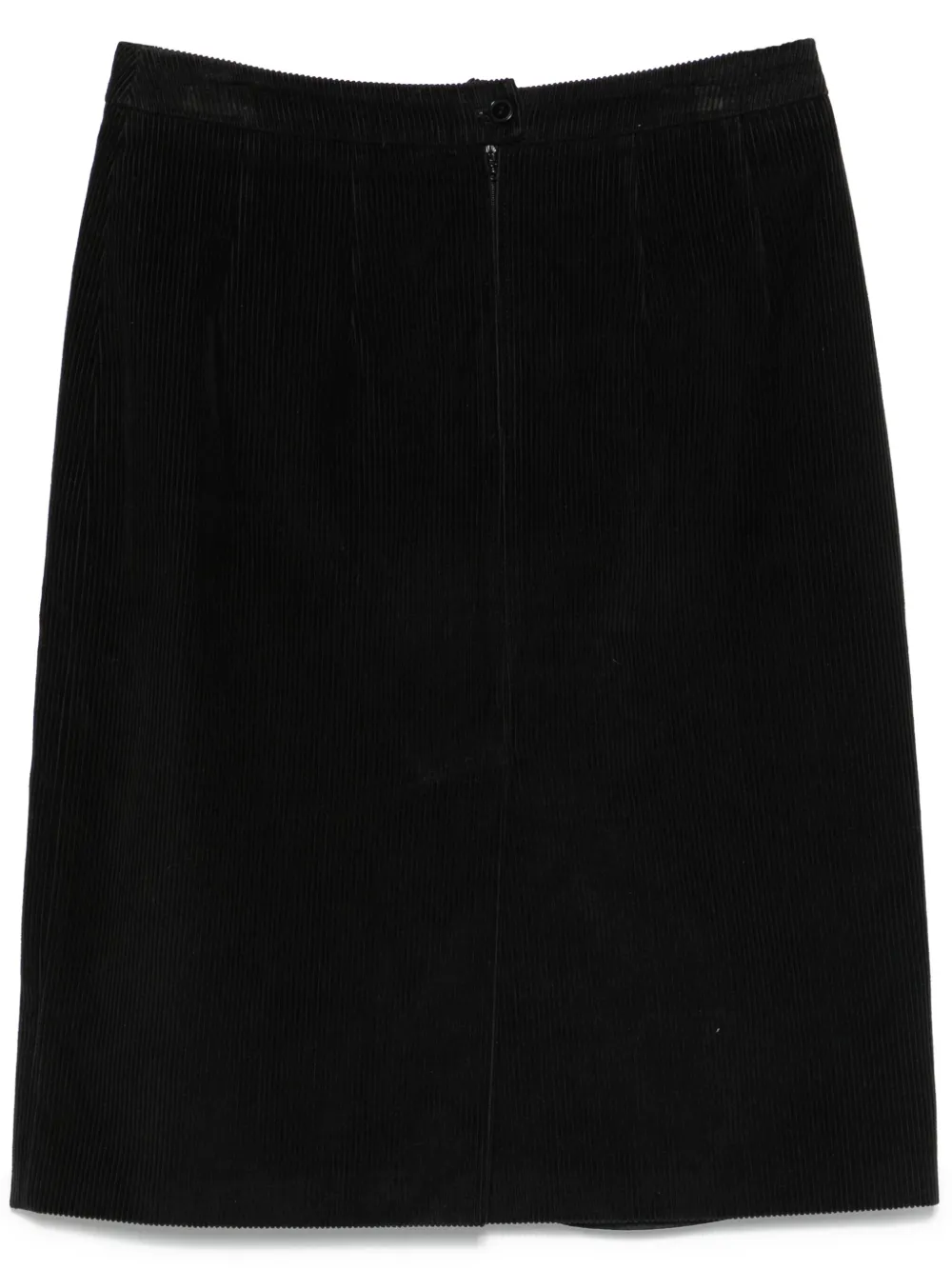 1990s corduroy midi skirt