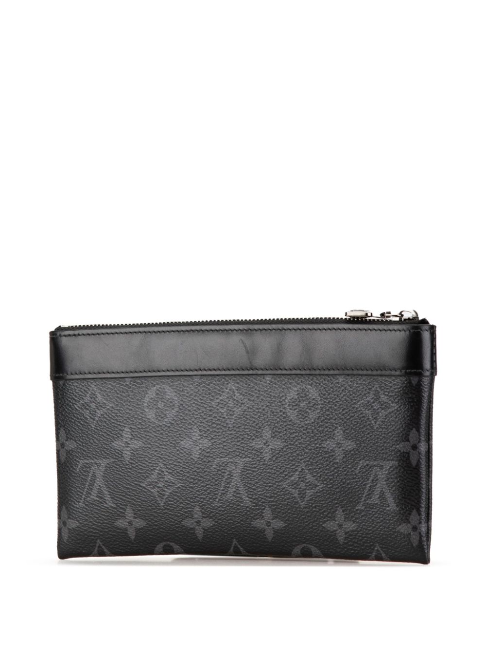 Louis Vuitton Pre-Owned 2019 Monogram Eclipse Discovery Pochette PM pouch - Zwart