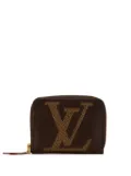 Louis Vuitton Pre-Owned 2019 Monogram Giant Zippy Purse coin pouch - Brown