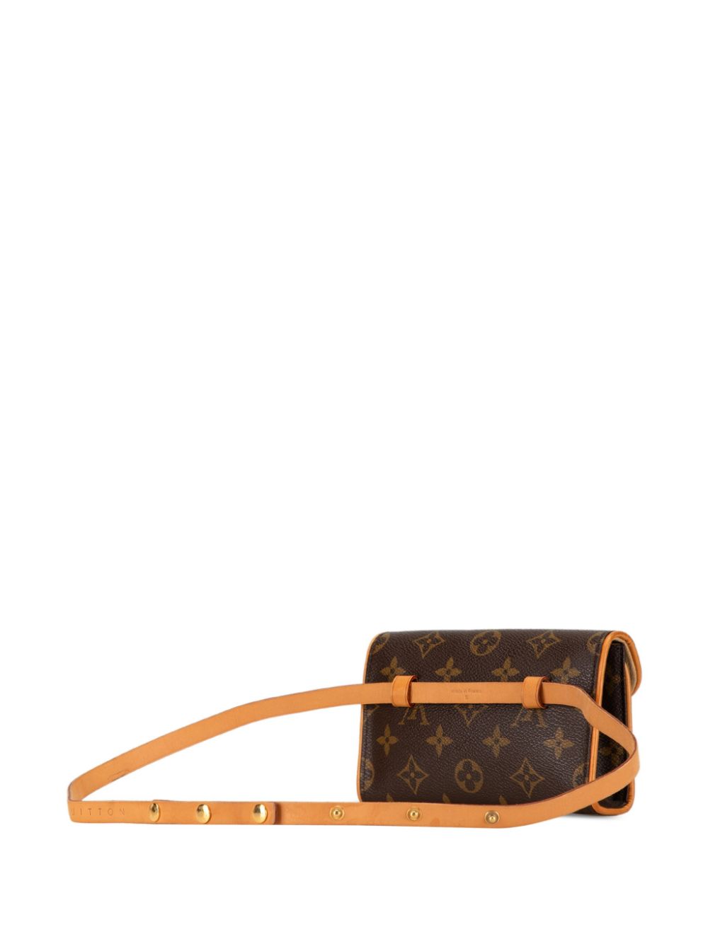 Louis Vuitton Pre-Owned 2002 Monogram Pochette Florentine heuptas - Bruin