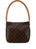 Louis Vuitton Pre-Owned 2001 Monogram Looping MM shoulder bag - Brown