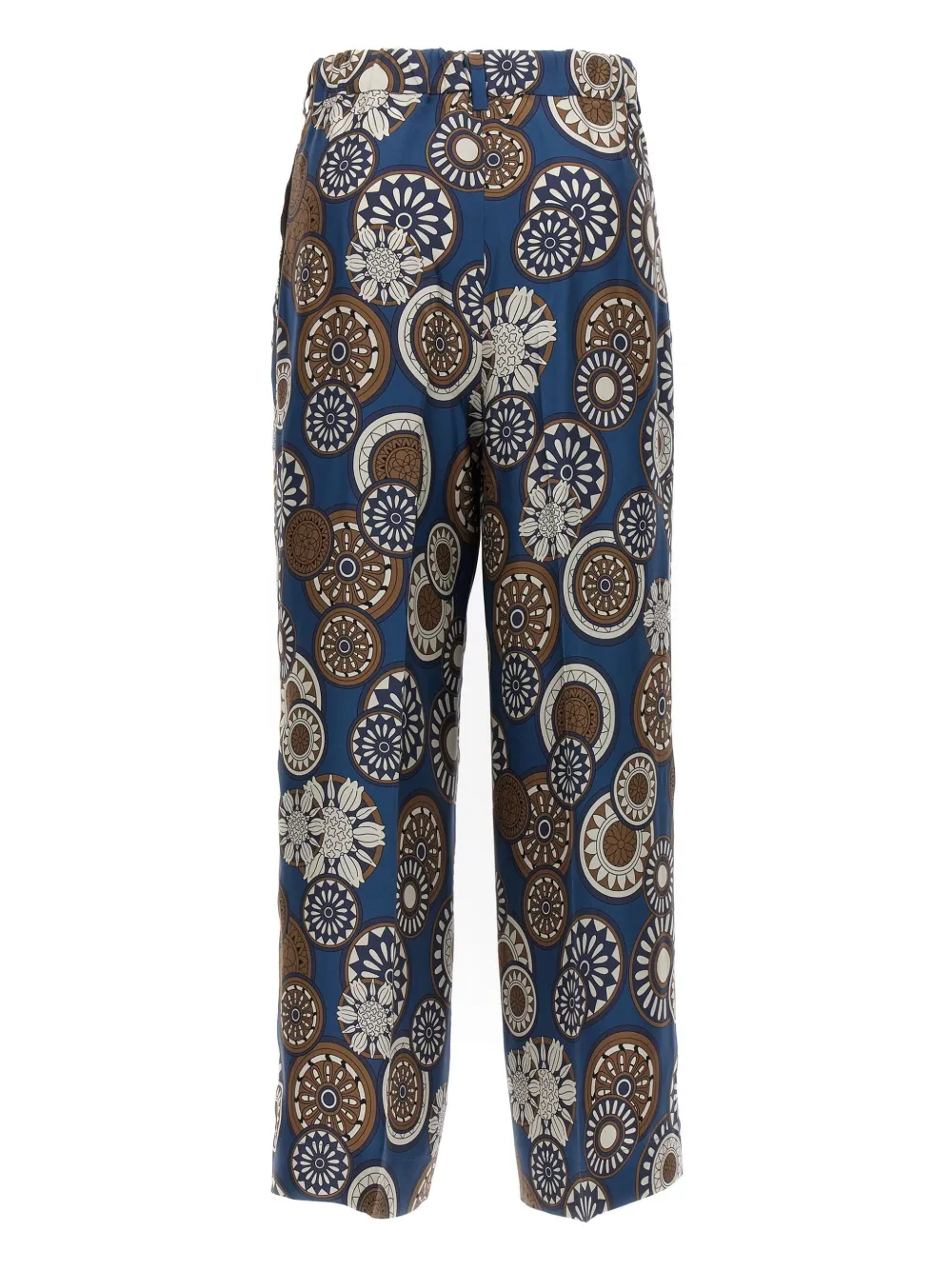 Max Mara Timeb straight broek - Blauw