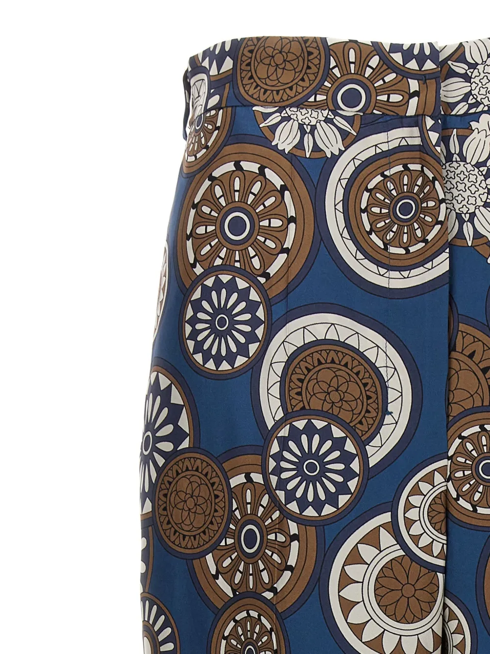 Max Mara Timeb straight broek Blauw