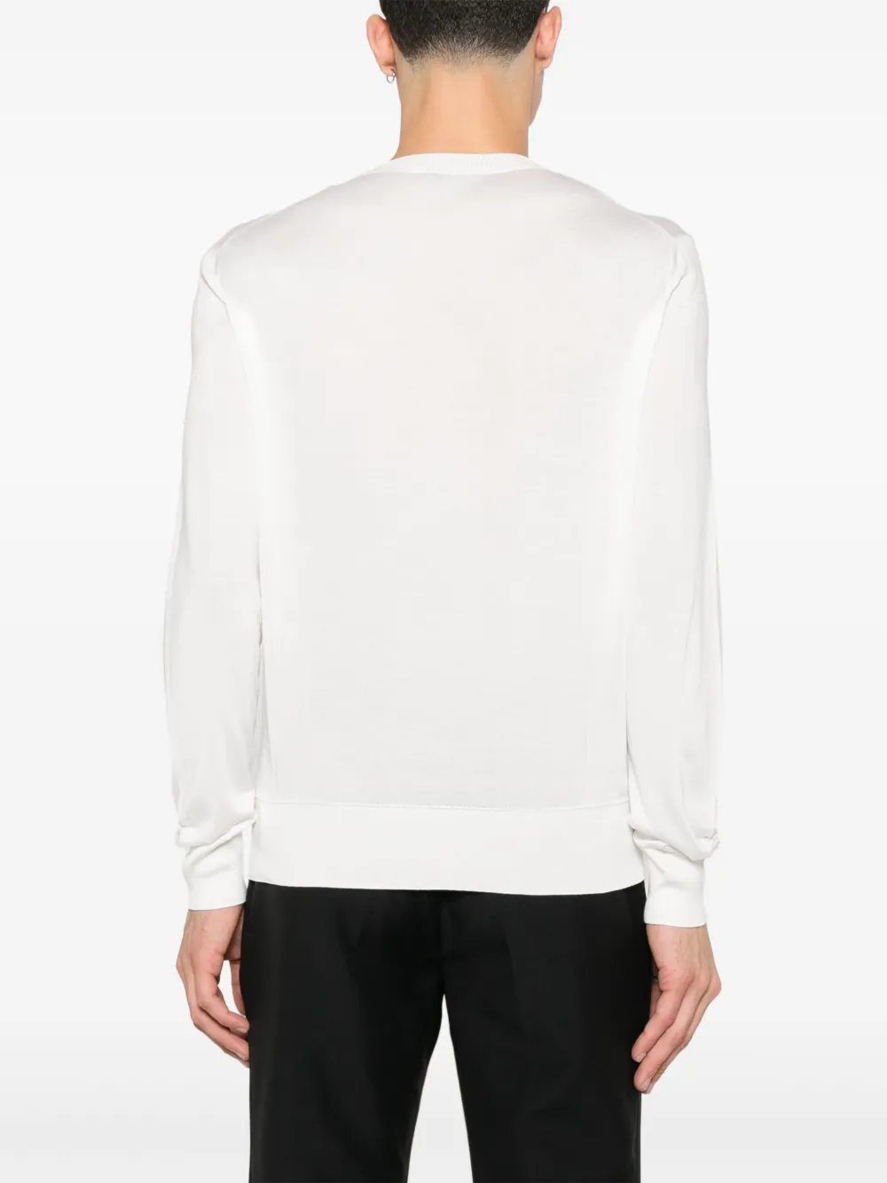 TOM FORD Trui met henley-halslijn Beige