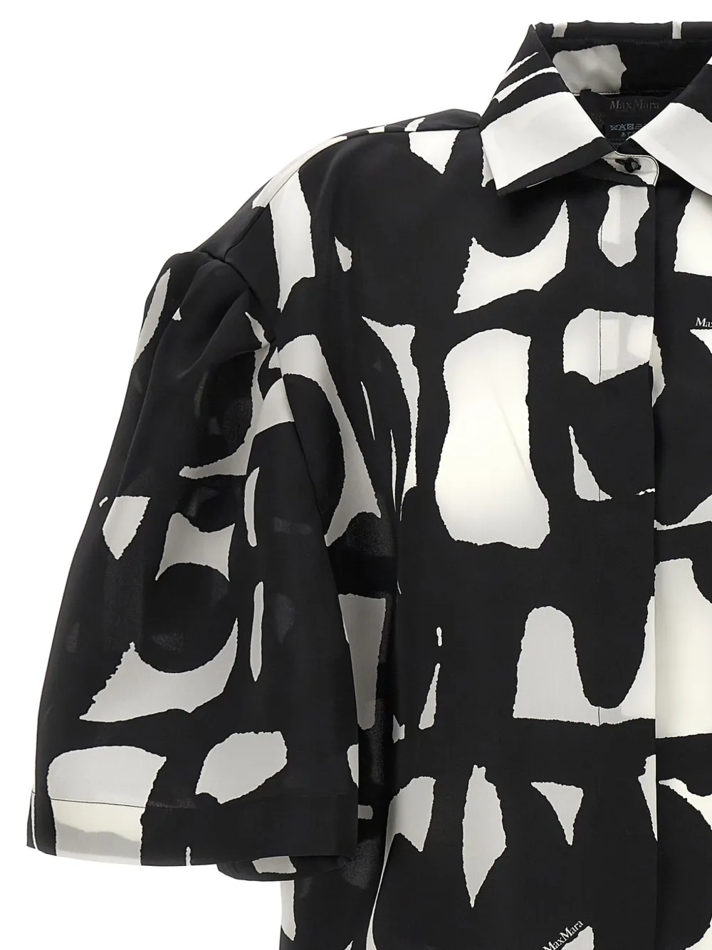 Max Mara Carella blouse Zwart