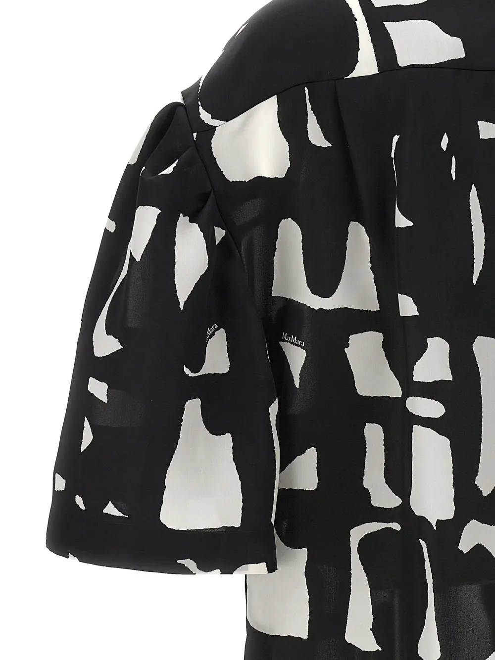 Max Mara Carella blouse Zwart
