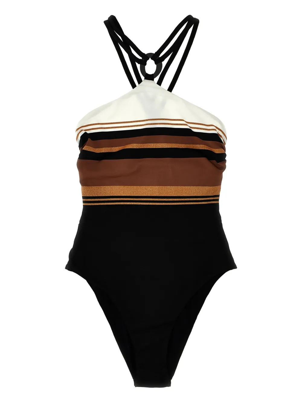 Max Mara Jacquard One-piece Swimsuit