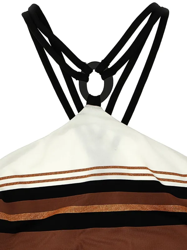 水着・ビーチグッズその他 MAX MARA 'Cathy' one-piece swimsuit Multicolor Amazon.com: Toddler Mardi Gras Mask One Piece Swimsuits for