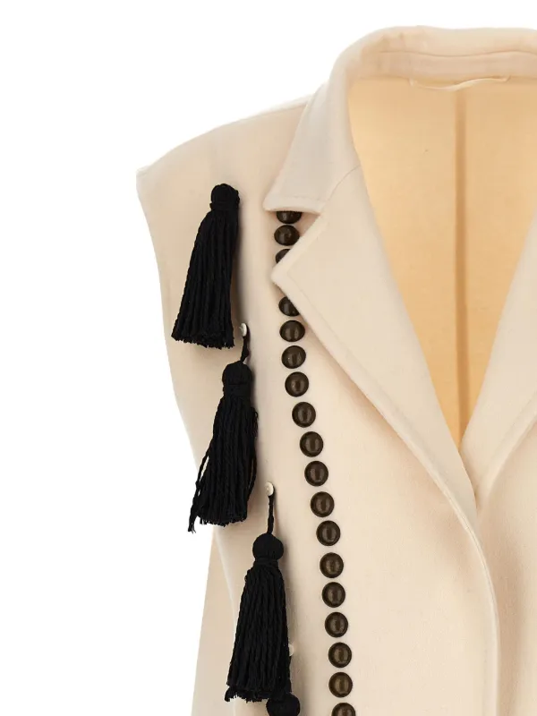 ボトムスその他 Max Mara 'Arco' Waistcoat Max Mara Arco Waistcoat | Neutrals | FARFETCH GR