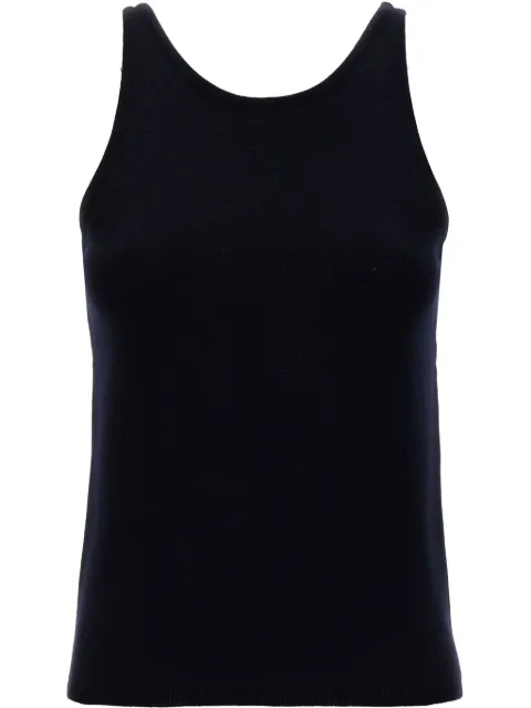 Max Mara stretch-wool tank top