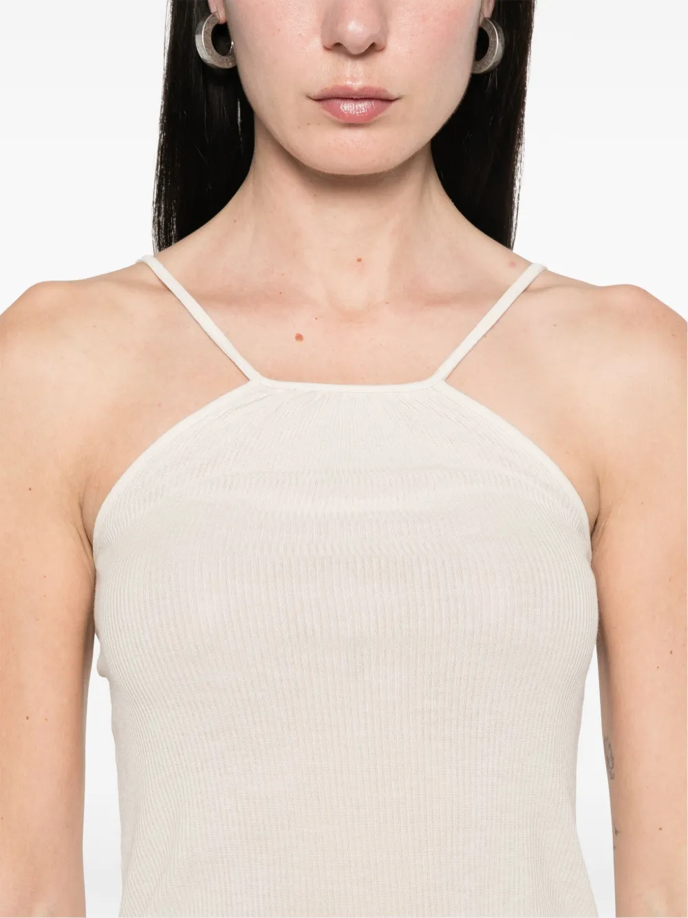 Rick Owens Skorpio tanktop Beige