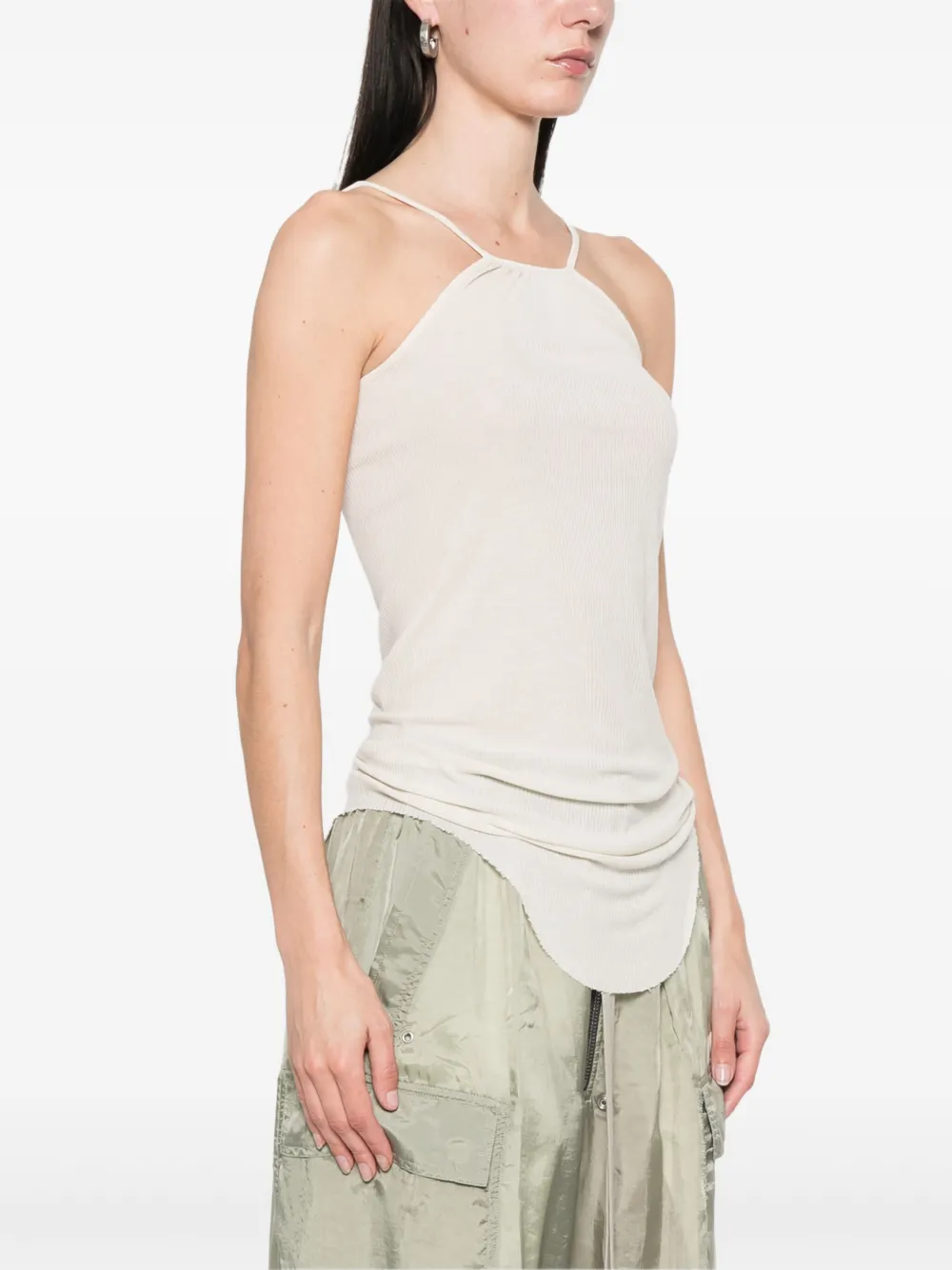 Rick Owens Skorpio tanktop Beige