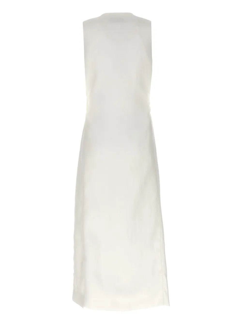 Max Mara Aureo maxi waistcoat - Wit