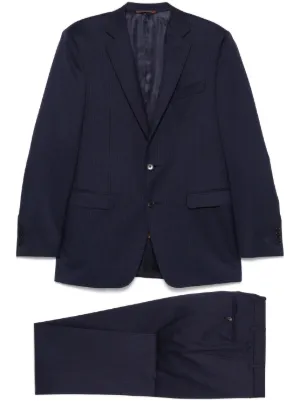 Corneliani シングルスーツ | ブルー | FARFETCH JP