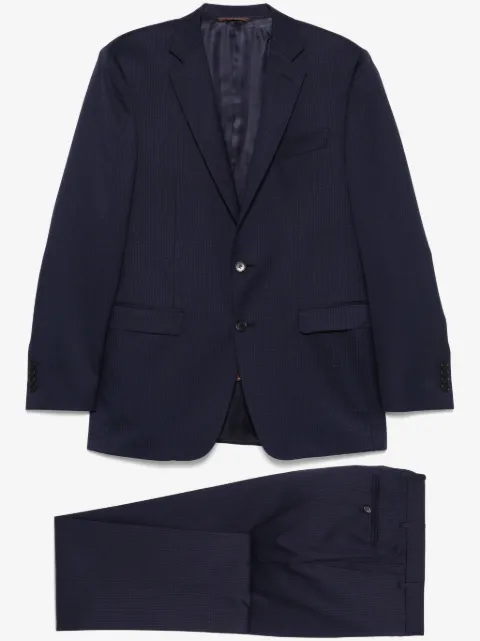 Canali checked suit