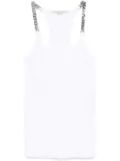 Stella McCartney chain-straps tank top - White