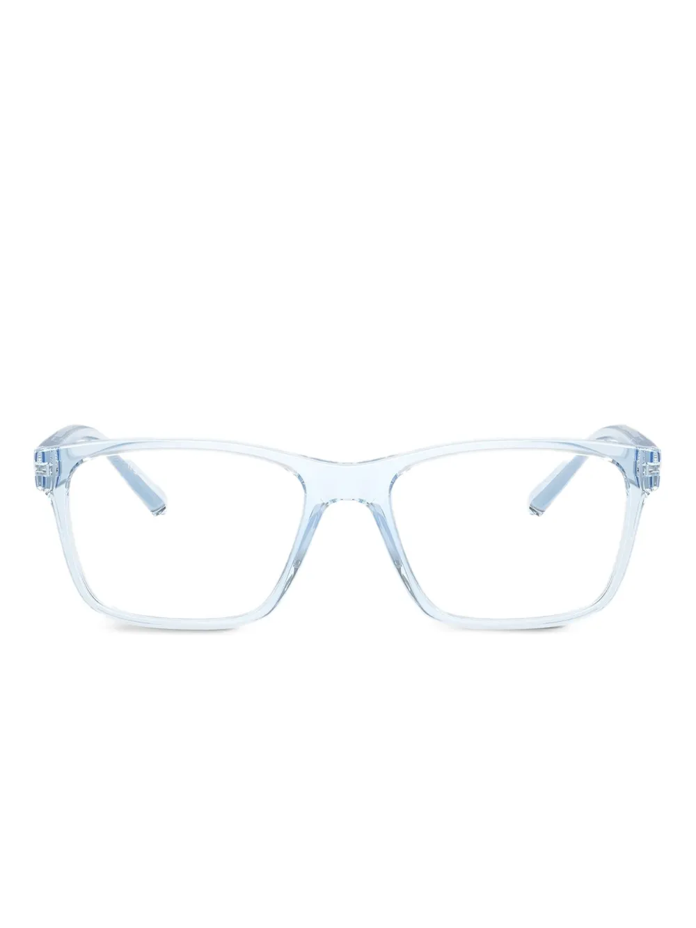 Armani Exchange Brille mit eckigem Gestell - Blau
