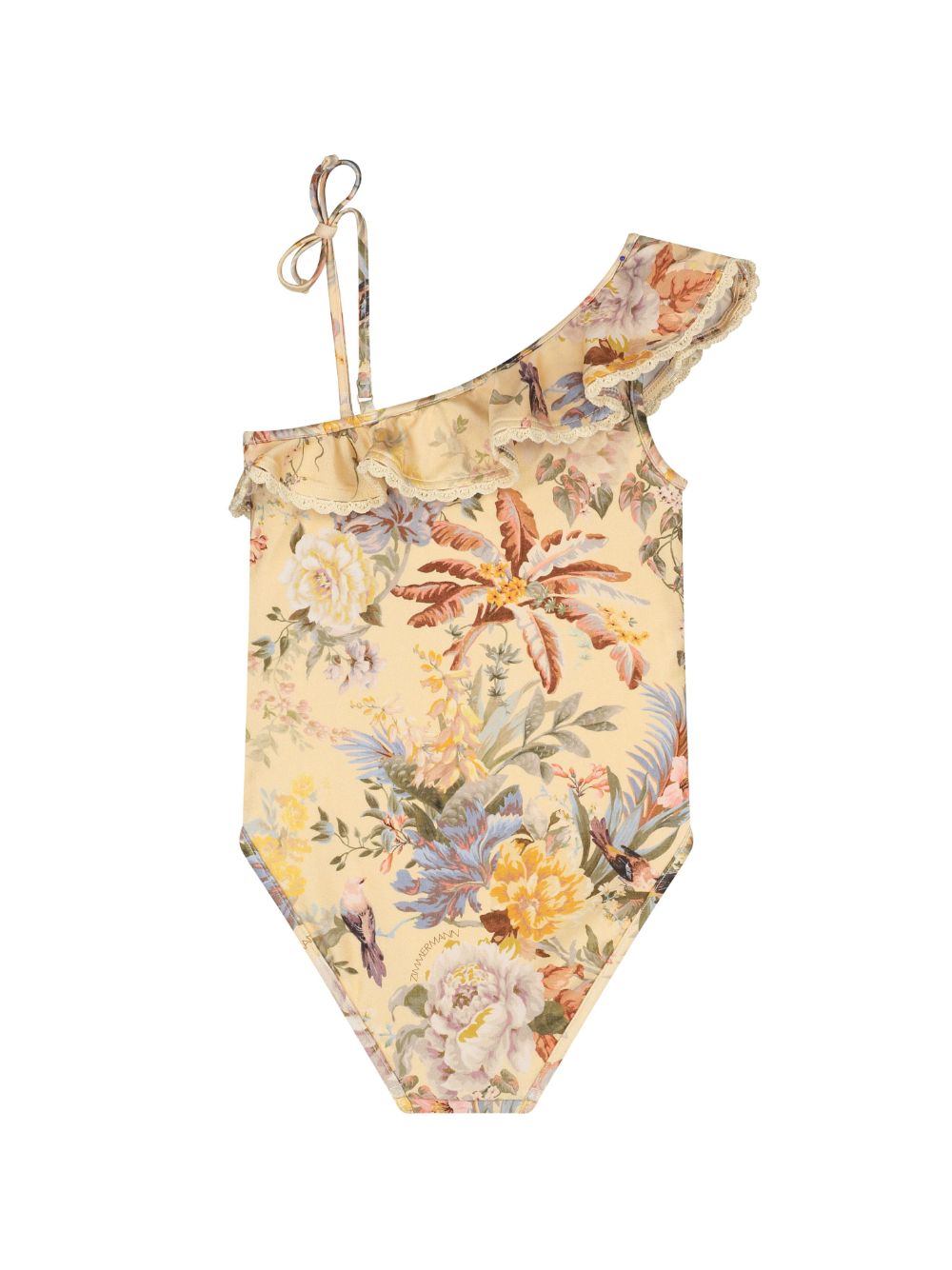 ZIMMERMANN Kids Tallow swimsuit - Yellow