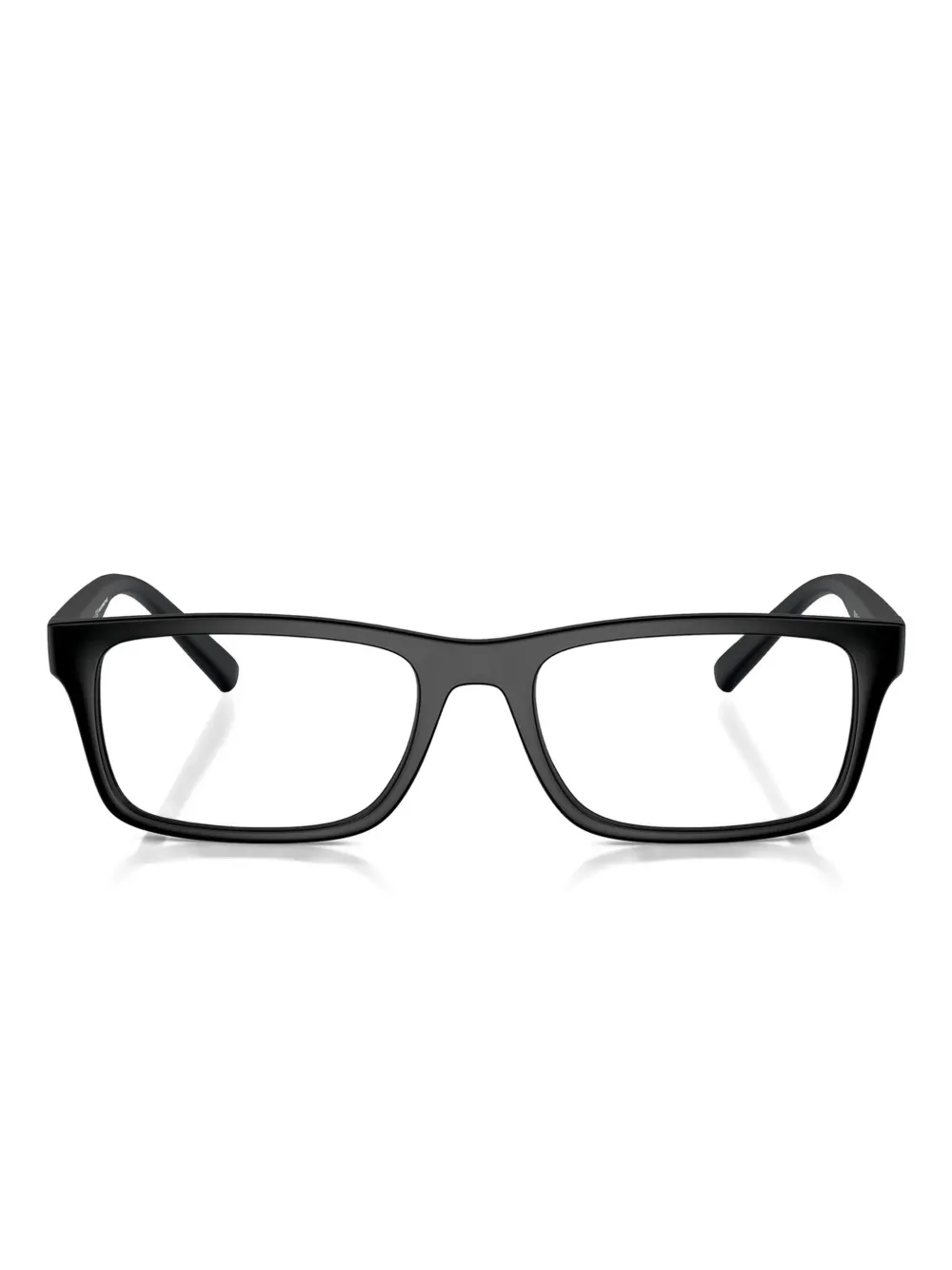 Armani Exchange rectangle glasses Zwart