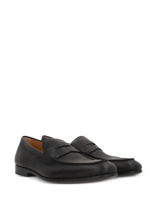 Tod's レザーローファー | ブラック | FARFETCH JP