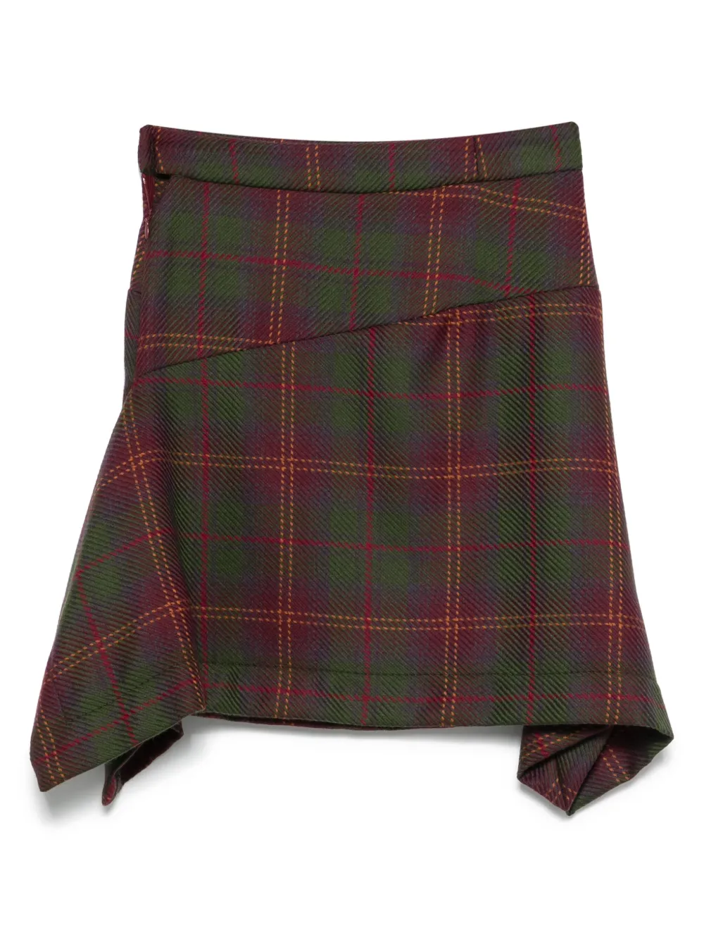 Vivienne Westwood Pre-Owned 2014-2015 geruite mini-rok - Rood