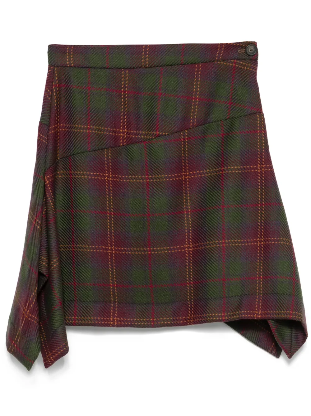 2014-2015 checked mini skirt