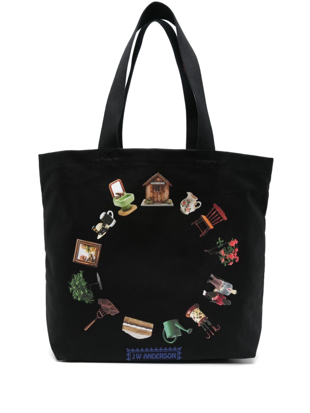 Diorama tote bag