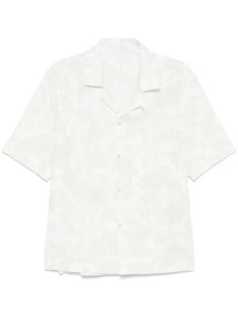 Eleventy paisley-print shirt