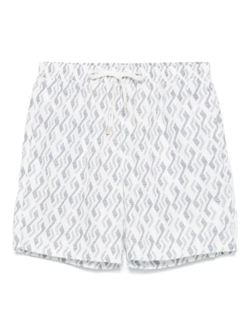 Short de bain à imprimé géométrique - Eleventy - Modalova