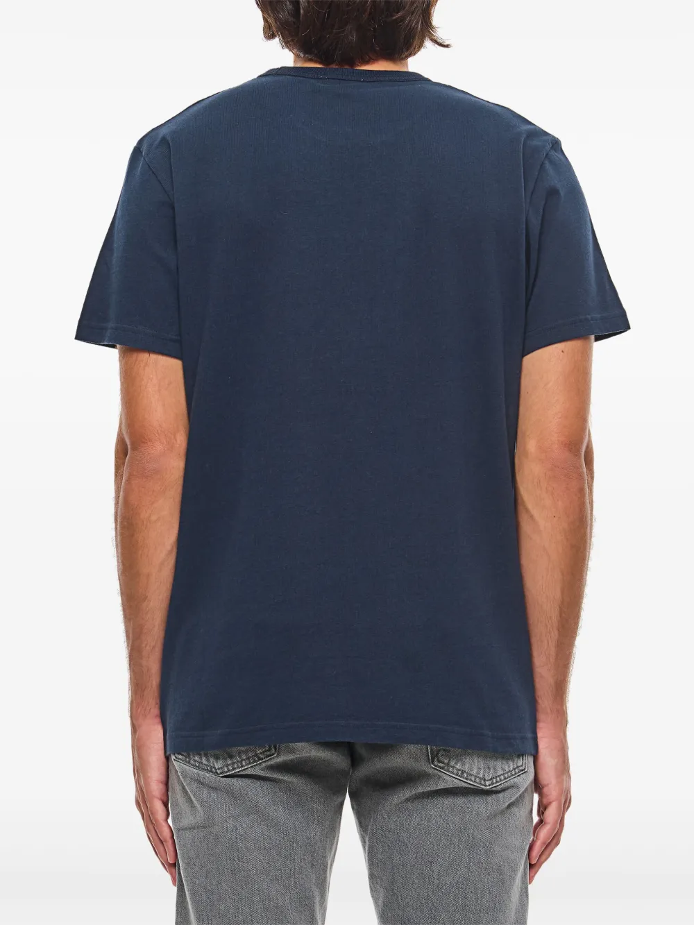 Woolrich T-shirt met logoprint Blauw