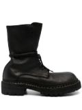 Guidi 40mm leather boots - Black