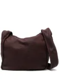 Guidi leather shoulder bag - Red