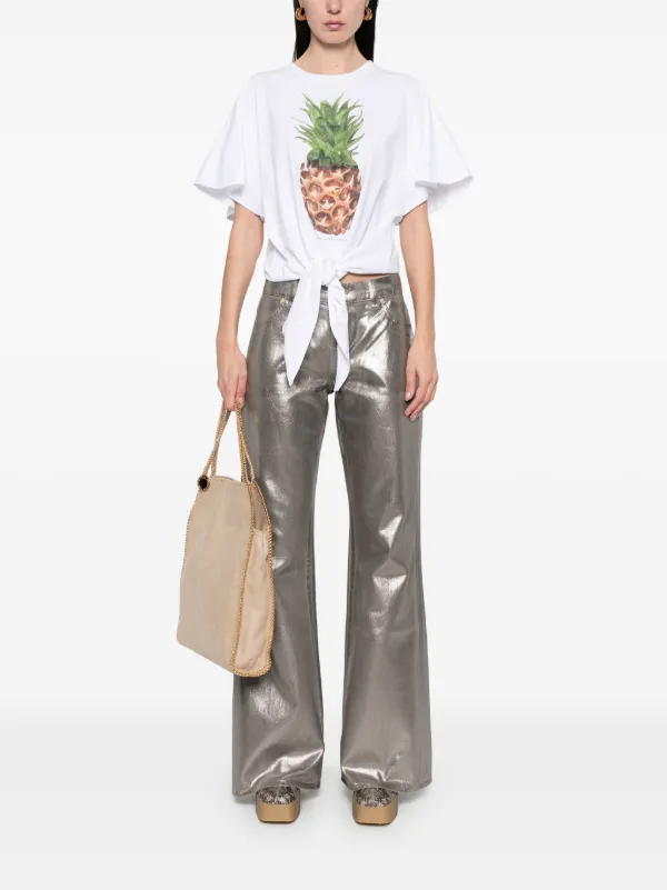 【関税込み】Stella McCartney★PineappleTシャツ 6J03543SPZ77 Stella McCartney Pineapple T-shirt | White | FARFETCH ID