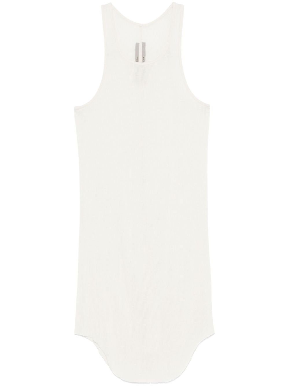 Rick Owens Geribbelde tanktop Beige