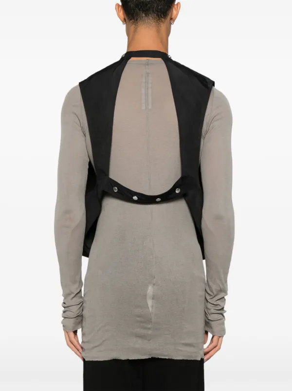 Rick Owens カーゴベスト | ブラック | FARFETCH JP