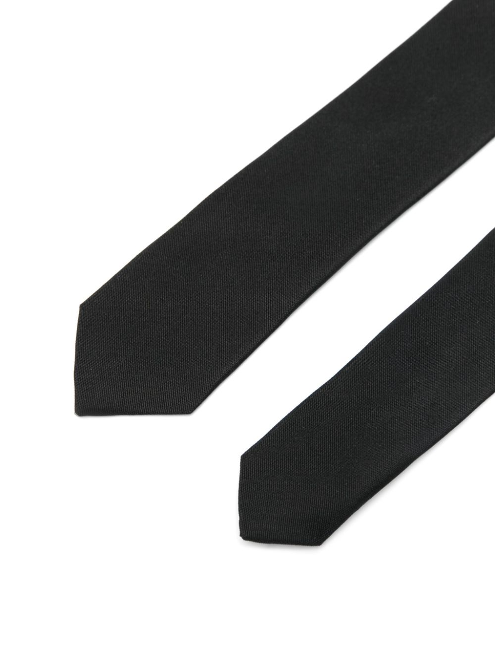 Jil Sander silk tie - Zwart