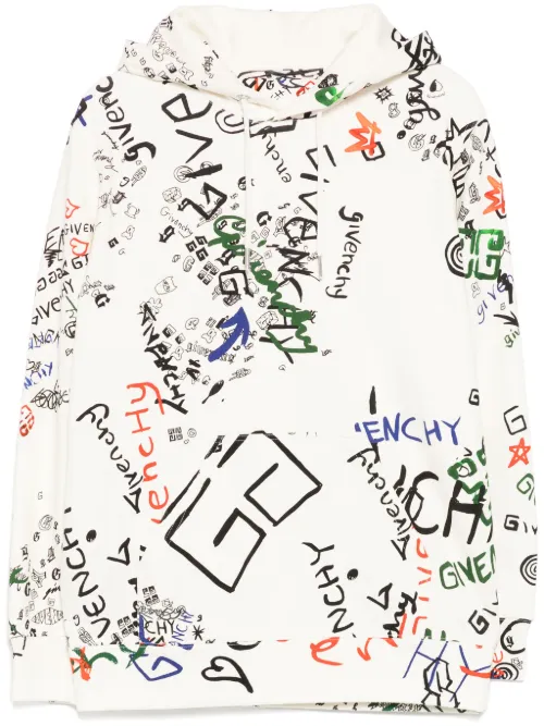Hoodie à imprimé graphique - Givenchy - Modalova