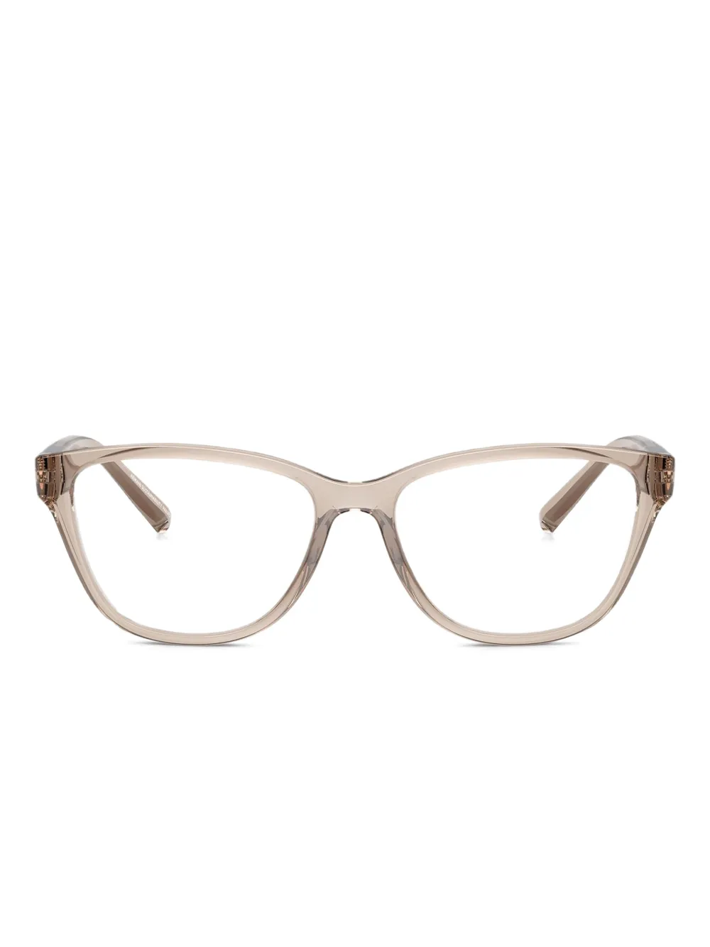 Armani Exchange Occhiali con logo - Marrone