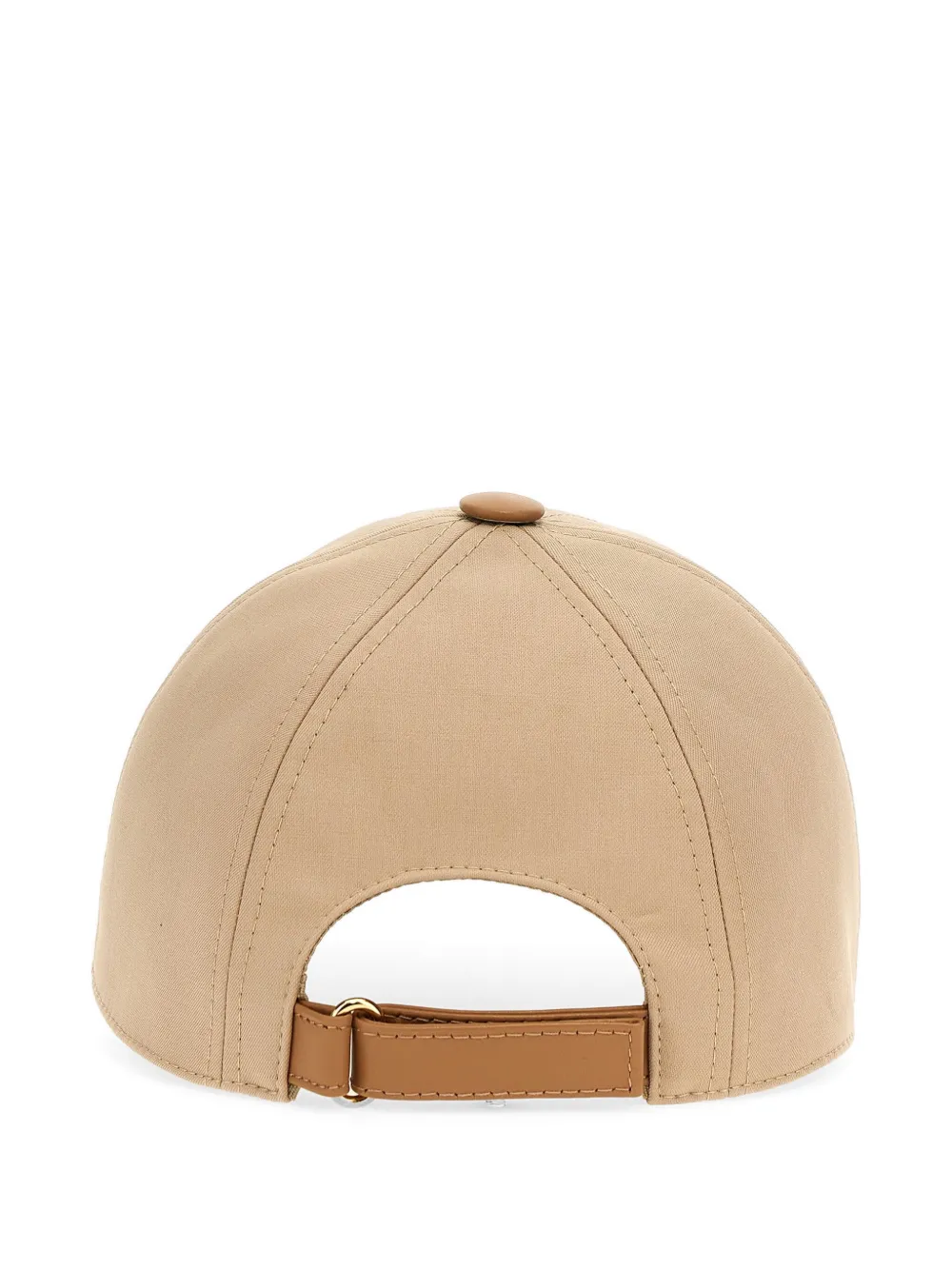 Max Mara Pet met geborduurd logo - Beige
