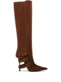 Le Silla 120mm Courtney boots - Brown