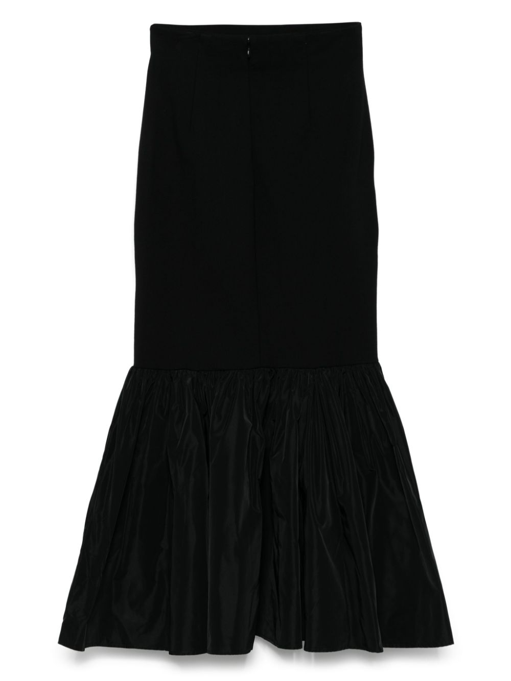 STAUD Hawthorne midi skirt - Zwart