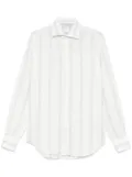 Eleventy striped shirt - White