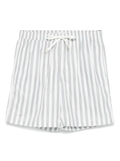 Eleventy shorts de playa con rayas estampadas