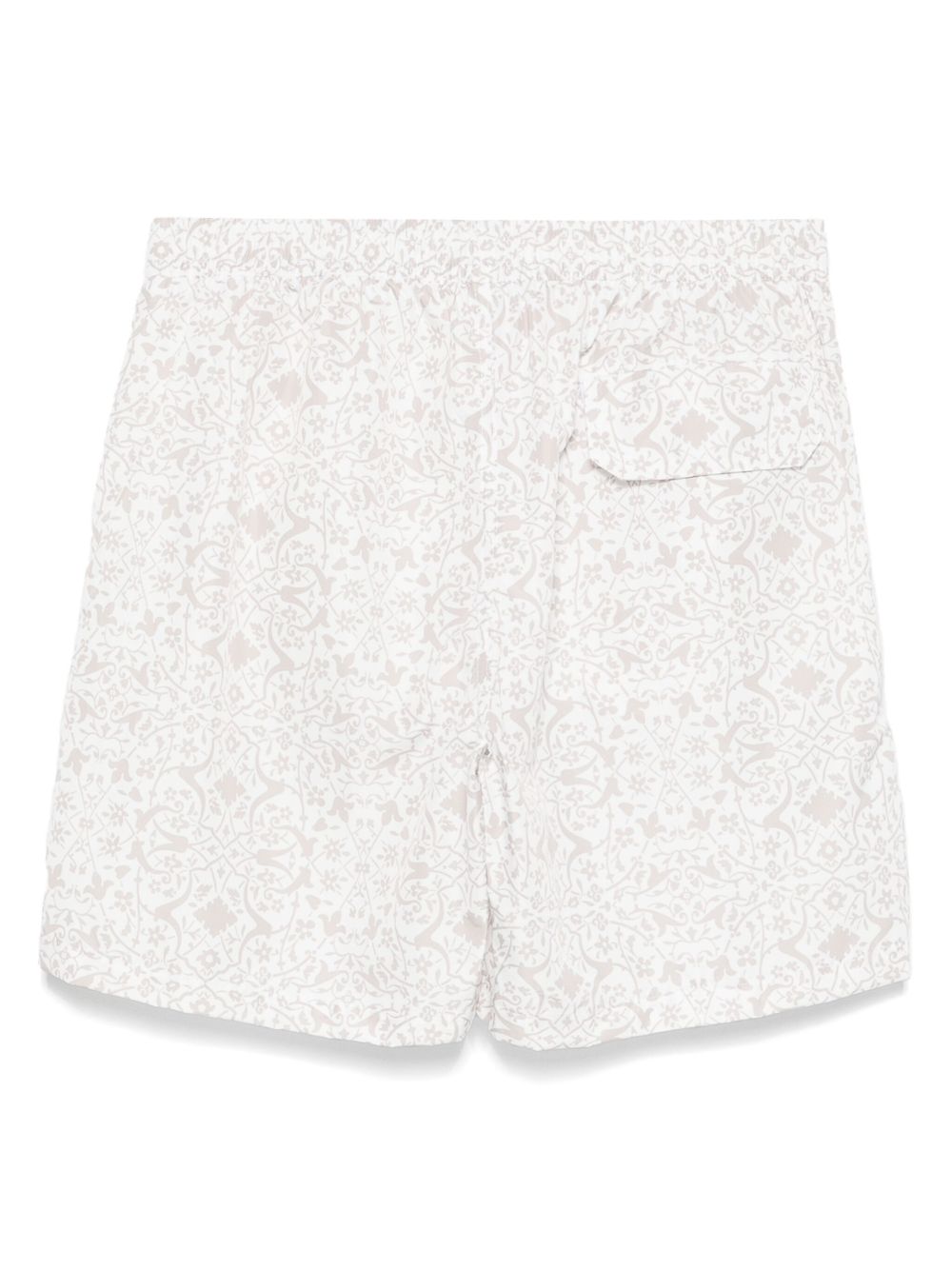 Eleventy floral-print swim shorts - Neutrals