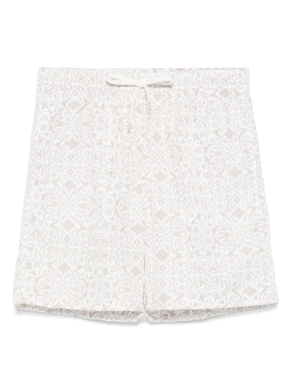 Eleventy floral-print swim shorts - Neutrals