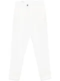 Eleventy tapered chinos - White